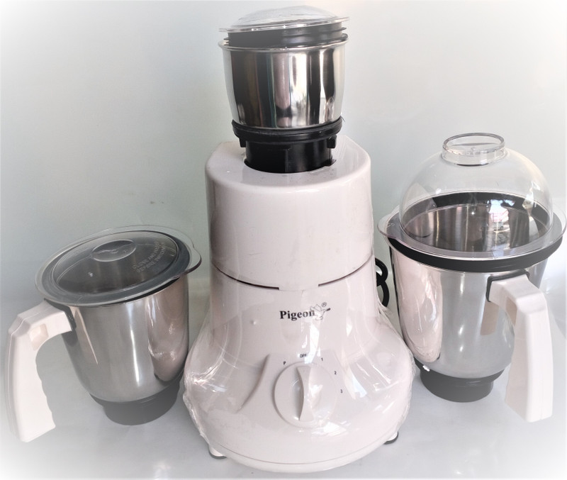 Pigeon special-3 ss jars special 750 W Mixer Grinder(Beige, 3 Jars) Pigeon special-3 ss jars special 750 W Mixer Grinder(Beige, 3 Jars)