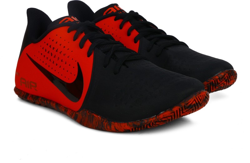 Nike AIR BEHOLD LOW Basketball Shoes For Men(Red, Black)