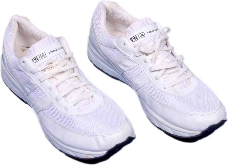sega shoes MARATHON WHITE S Running Shoes For Men(White)