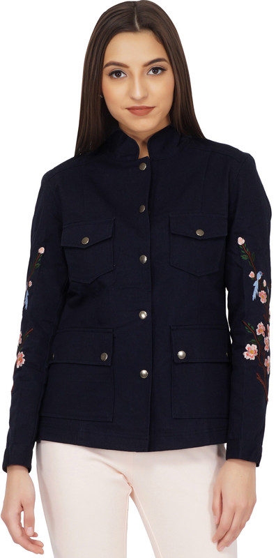 saint gauge Full Sleeve Embroidered Women Jacket