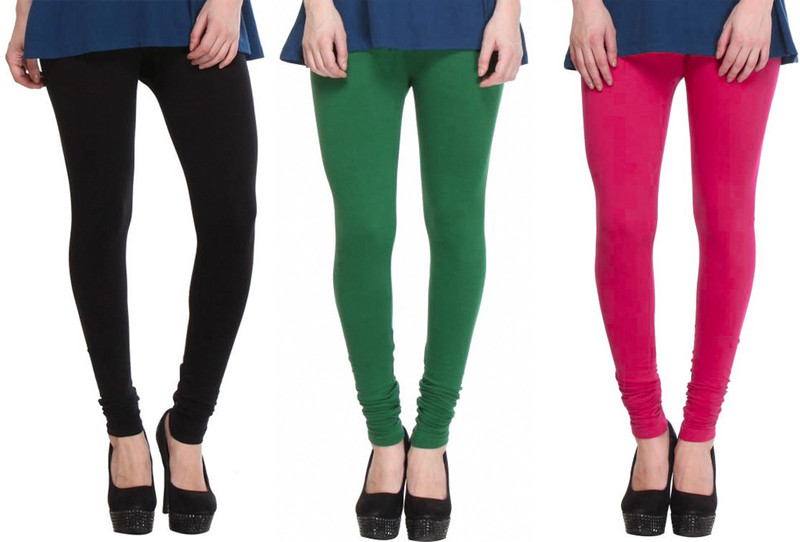 tomtit Churidar  Legging(Multicolor, Solid)