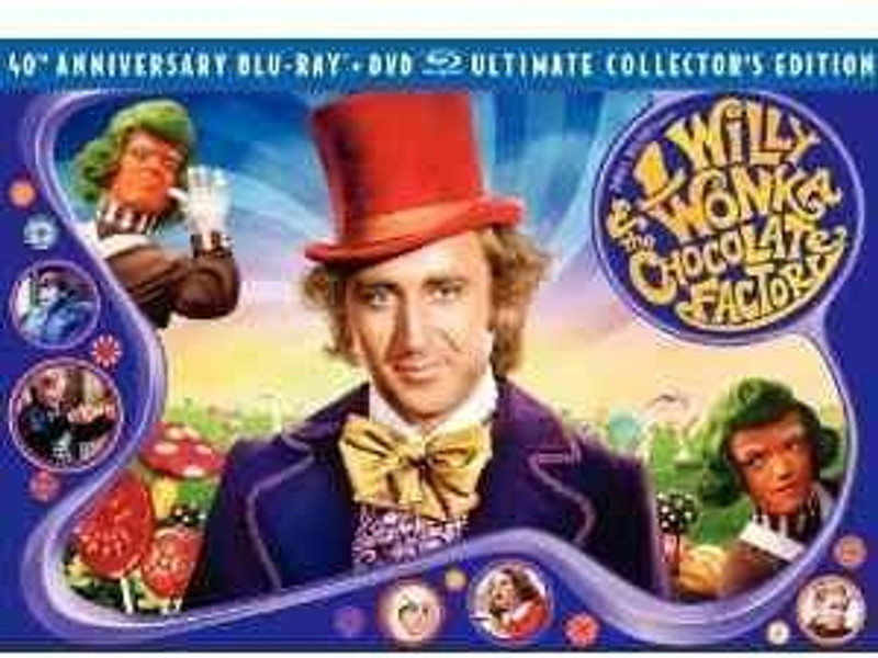 WILLY WONKA/CHOCOLATE FACT:40 ANN UCE(Blu-ray English)