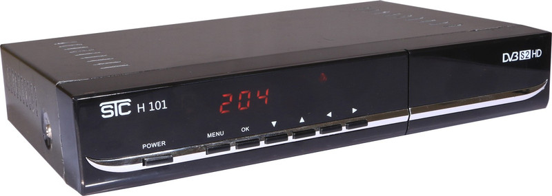 STC DTH HD Set Top Box H-101 (LIFE TIME FREE) Free To Air Plug and Play Satellite Radio