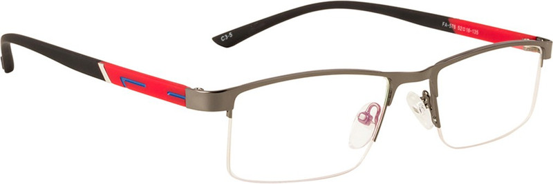 Farenheit Half Rim Rectangle Frame(52 mm)