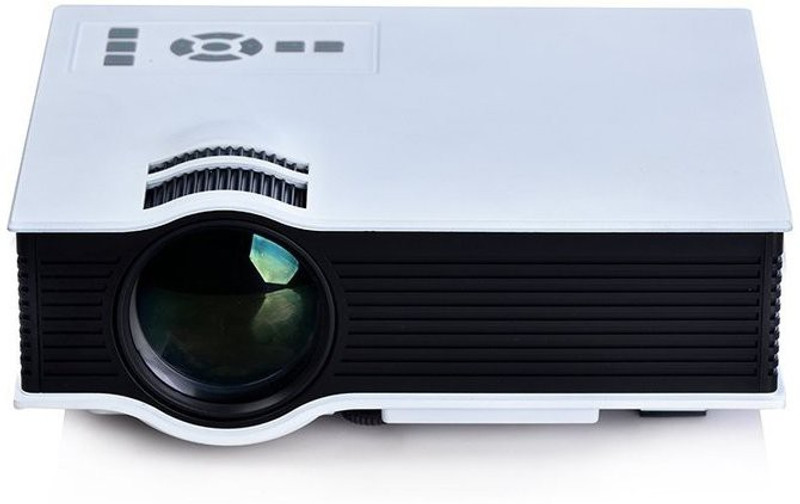 Wonder World ™ Mini Portable HDMI Home Theater Cinema 800 lm LED Corded Portable Projector(White, Black)