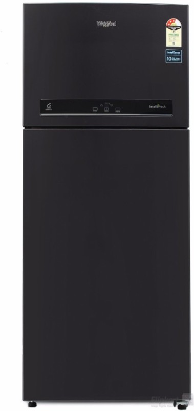 Whirlpool 440 L Frost Free Double Door 3 Star Refrigerator(Caviar Black, IF 455)