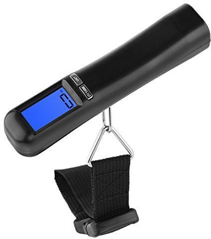 MK Portable Durable Handheld Digital Electronic LCD Display Luggage Weighing Scale w/ 50 Kgs Capacity Weighing Scale(Multicolor)
