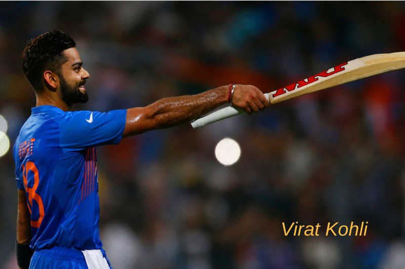 Virat Kohli Century Poster Paper Print(12 inch X 18 inch, Poster Tube)