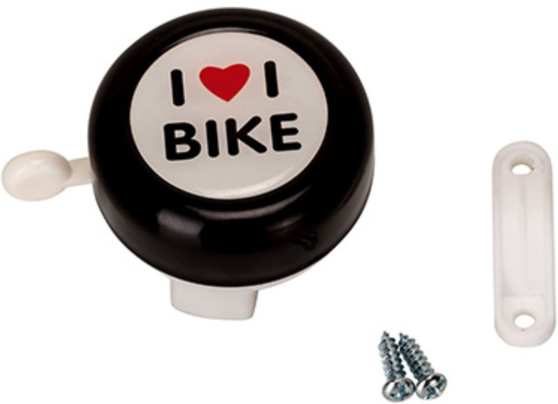 track and trail I LOVE I BIKE BELL Black Bell(Black)