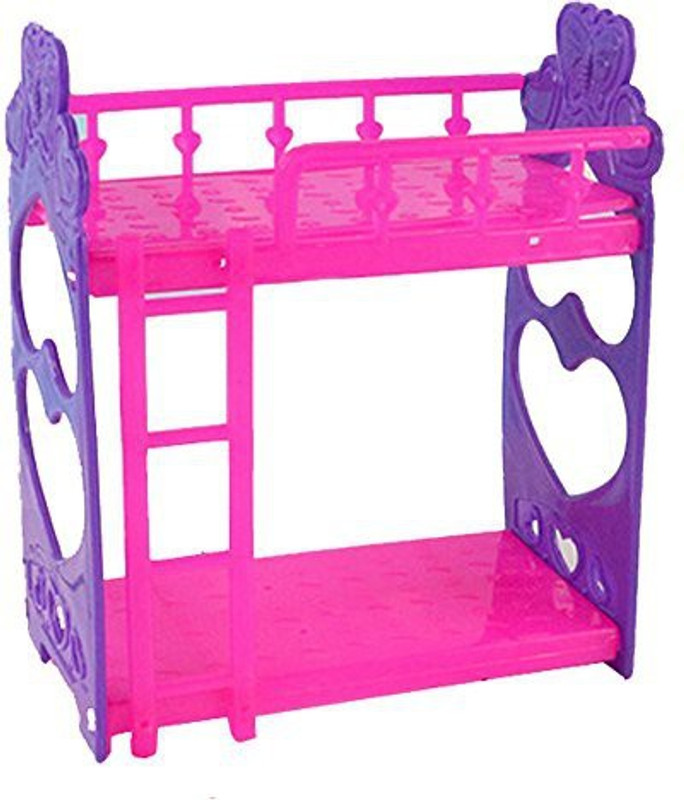 George Jimmy Luxurious 11.5'' Doll House Living Room Furniture Set-Beds(Multicolor)