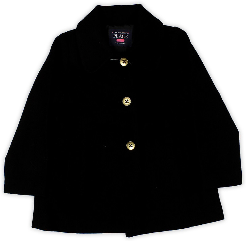 The Children's Place Full Sleeve Solid Baby Girls Jacket