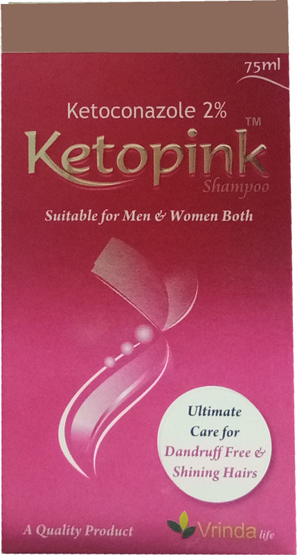 vrinda Hair Shampoo - Natural Medicated Anti Dandruff Shampoo For Men And Women - Special Shampoo For Healthy & Shiny Hairs(75 ml)