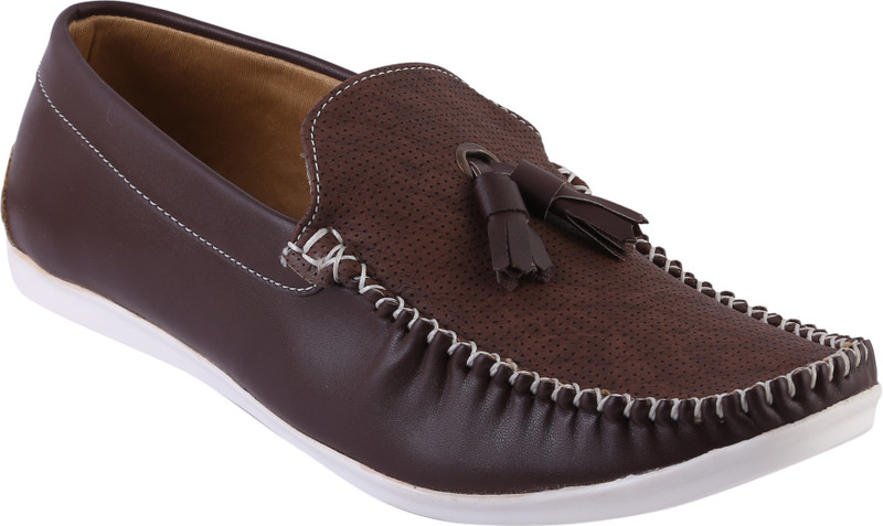 Quarks Tassel Mocassin For Men(Brown)