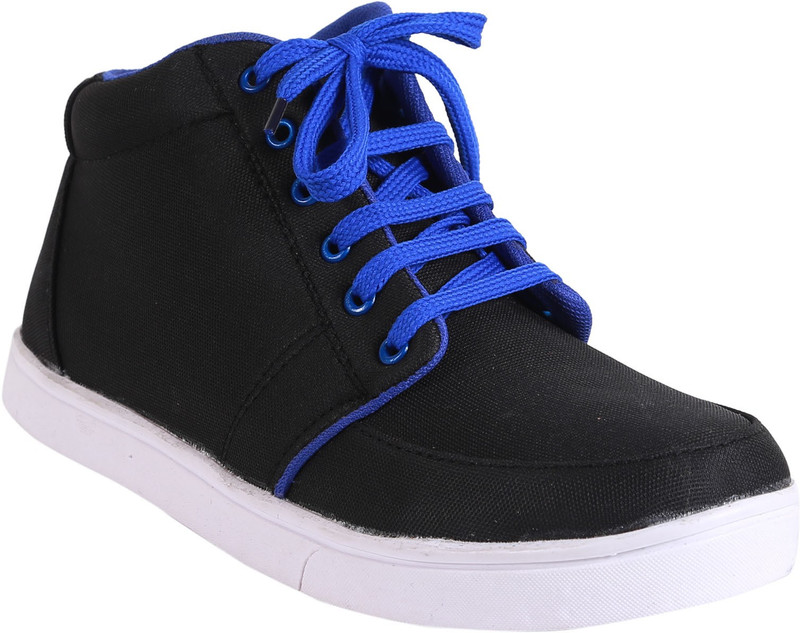 Quarks Lace up Casual Shoes For Men(Black)