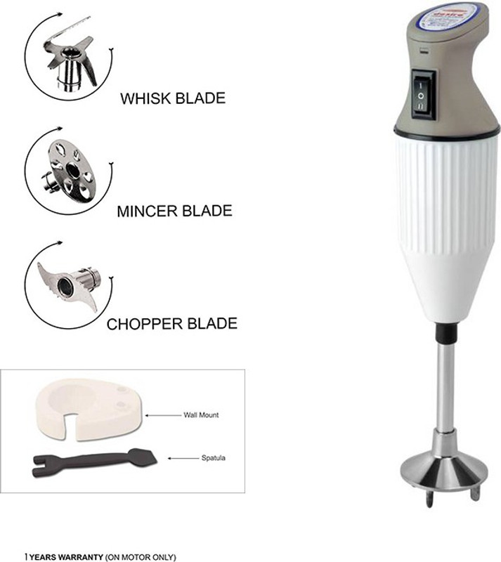 XCCESS Twister Grey 225 W Hand Blender(Grey)