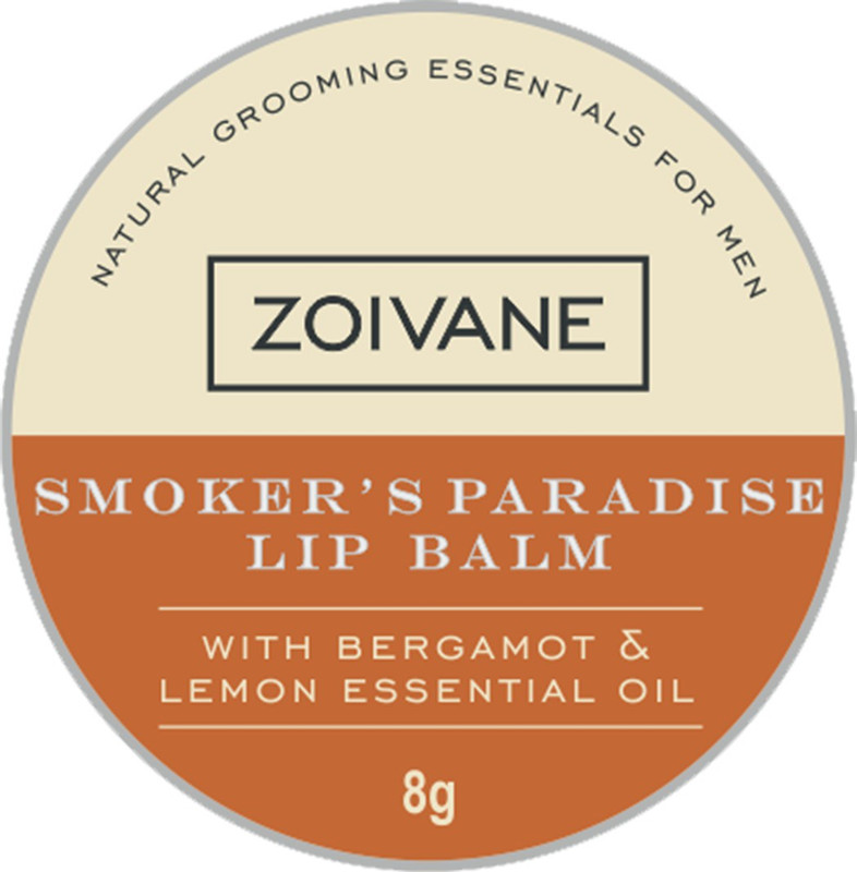 Zoivane Men Smoker's Paradise Lip Balm Natural(Pack of: 1, 8 g)
