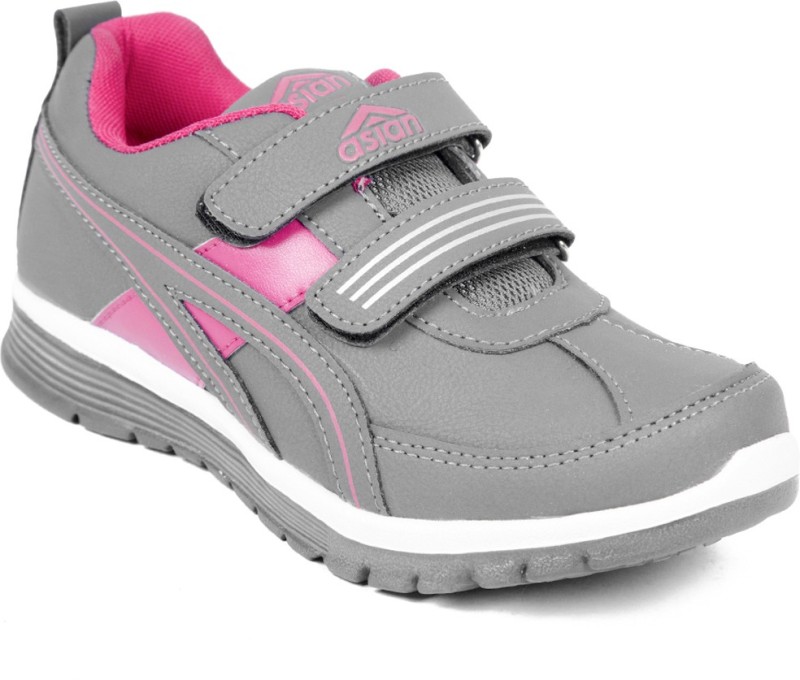 Asian Sneakers For Women(Pink, Grey)