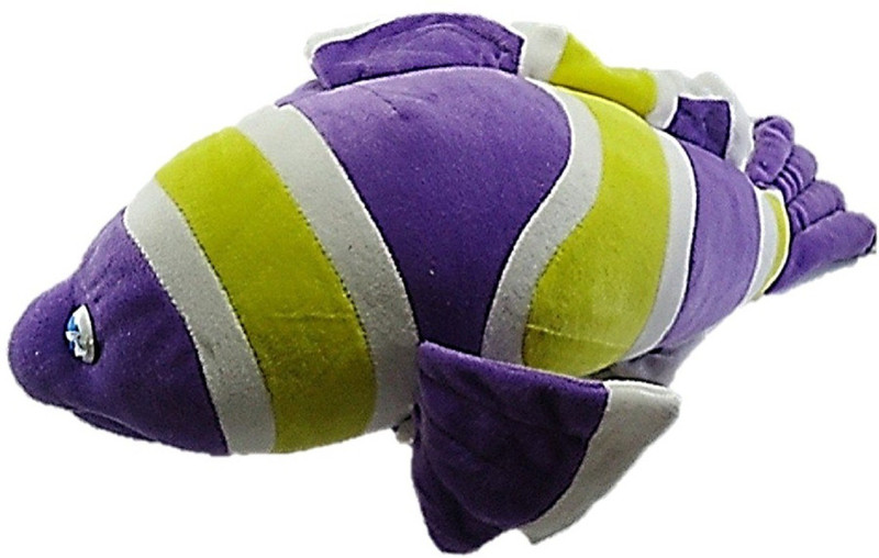 tako bell Blue fish Soft Toy Stuffed Soft Plush Toy---Large size  - 8 cm(Multicolor)
