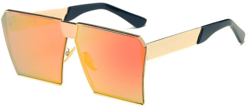 bnjuyaa Retro Square Sunglasses(Orange) bnjuyaa Retro Square Sunglasses(Orange)