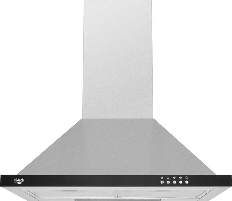 Hi-Tech 0303 Wall Mounted Chimney(Silver, Black 1000 CMH)