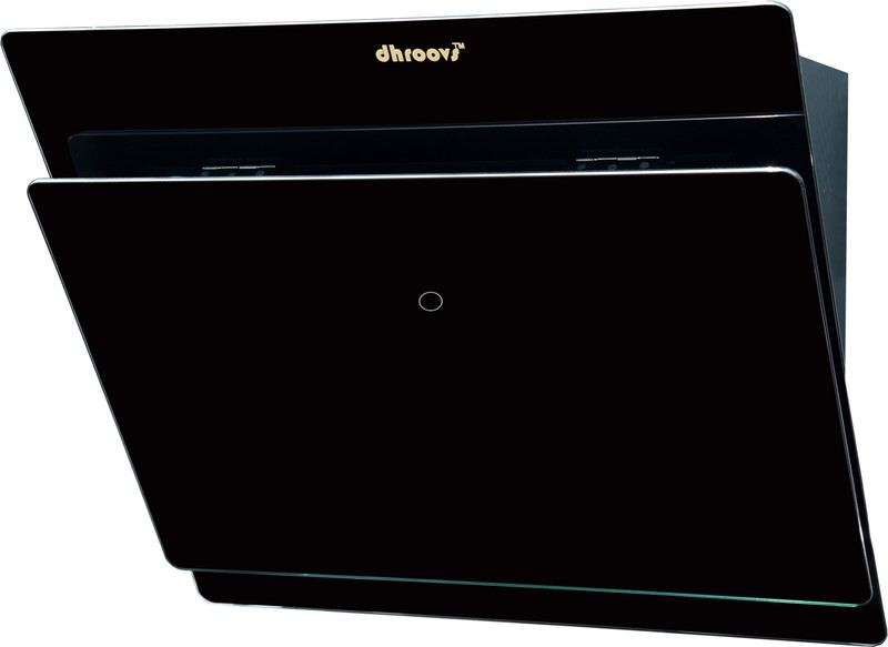 Dhroovs dynmo Wall Mounted Chimney(black 1100 CMH)