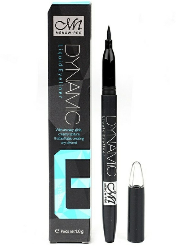 Menow Dynamic Jet Black Eyeliner Pen 6 ml(Dynamic Black)