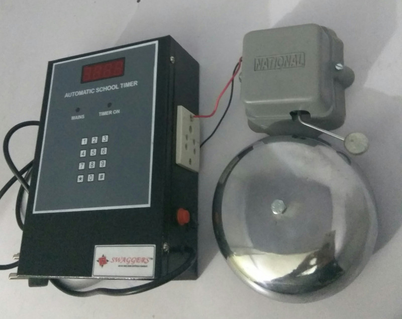swaggers industrial bell /automatic school bell timer. sw443we Indoor PA System(120 W)