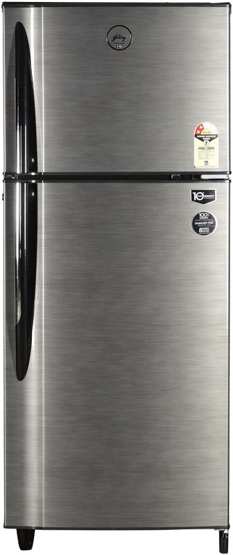 Godrej 240 L Frost Free Double Door 2 Star Refrigerator(Silver Stokes, R T Eon 240C 2.4 S Strok)