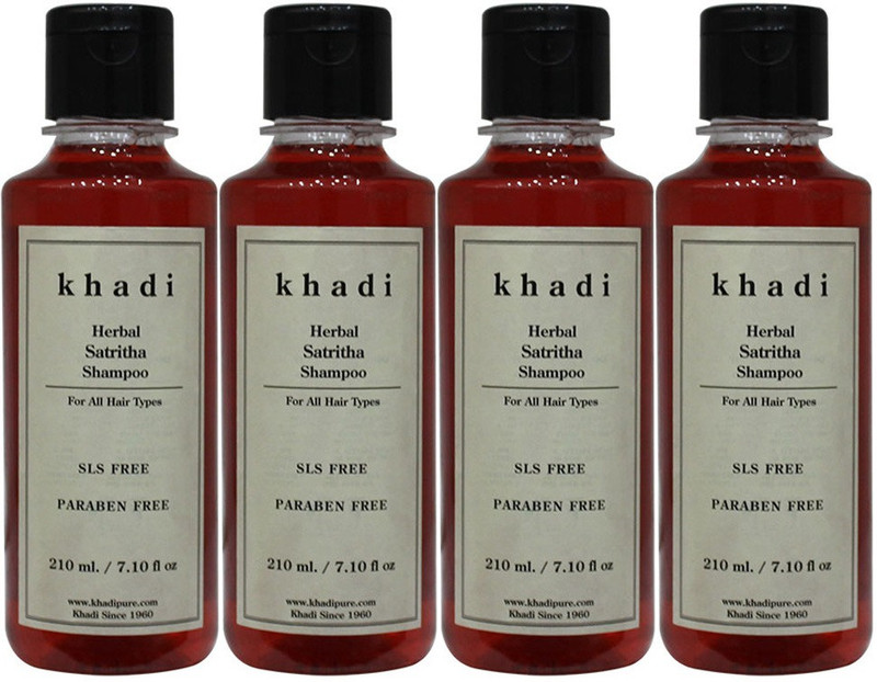Khadi Herbal Satritha Shampoo SLS-Paraben Free(840 ml)