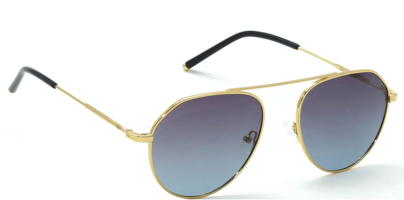 FIZAN Aviator Sunglasses(Pink, Blue)