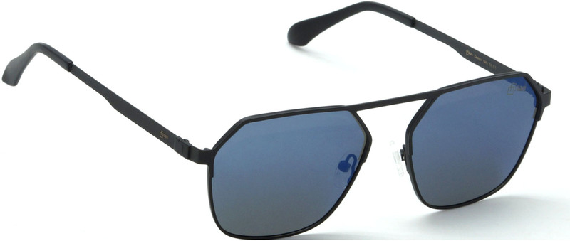 FIZAN Retro Square Sunglasses(Blue)