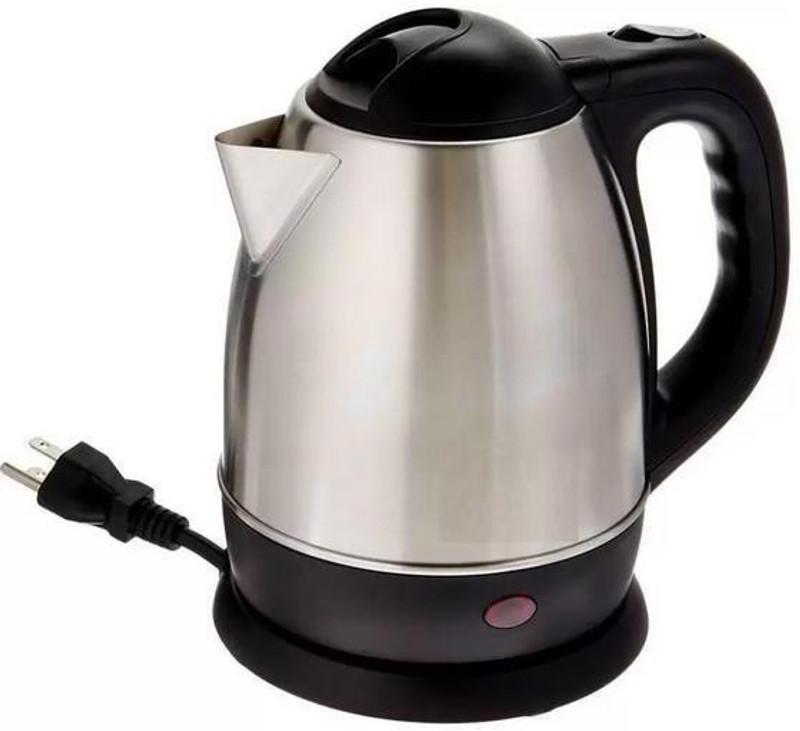 Starbust Cordless Stainless Steel Tea Heater with Auto Shut Off & Boil Dry Protection Electric Kettle (kettle RC-1011) Electric Kettle(1.8 L, Silver)