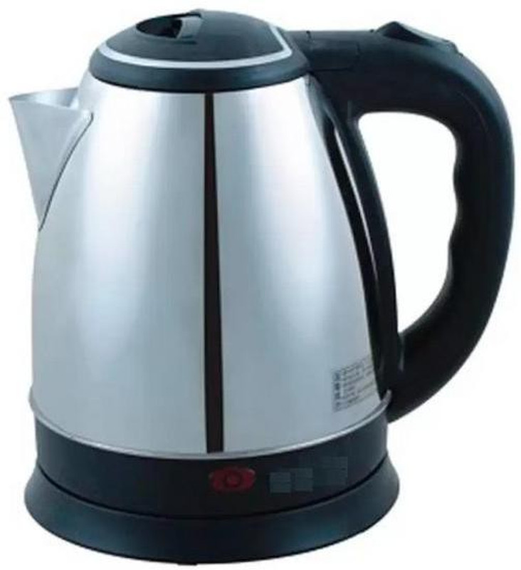 Starbust Cordless Stainless Steel Tea Heater with Auto Shut Off & Boil Dry Protection Electric Kettle (kettle RC-1009) Electric Kettle(1.8 L, Silver)