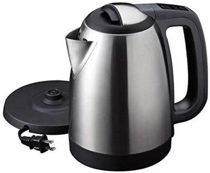 Starbust Cordless Stainless Steel Tea Heater with Auto Shut Off & Boil Dry Protection Electric Kettle (kettle RC-1012) Electric Kettle(1.8 L, Silver)
