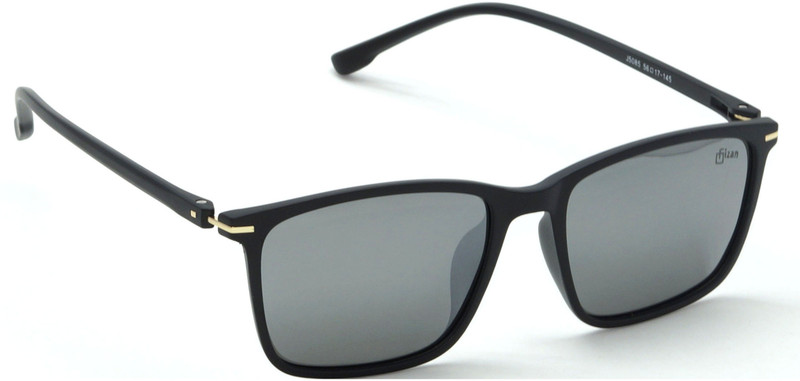 FIZAN Wayfarer Sunglasses(Silver)