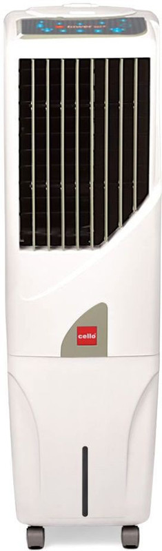 Cello TOWER 15 Tower Air Cooler(WHITE & BEIGE, 15 Litres)