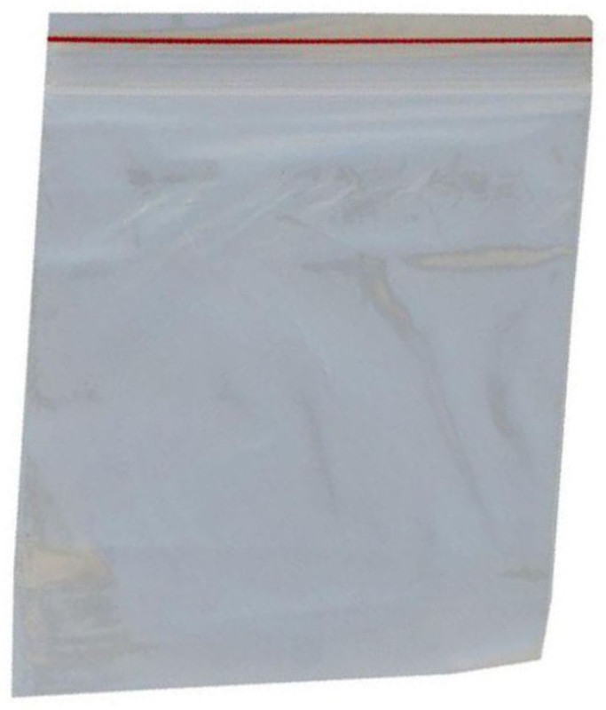 Generic Resealable Plastic Air Tight Pouch(Clear Pack of 100)