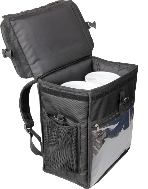 triage Prime Insulated Meal Delivery Bag (Black) 45 L Backpack(Black)