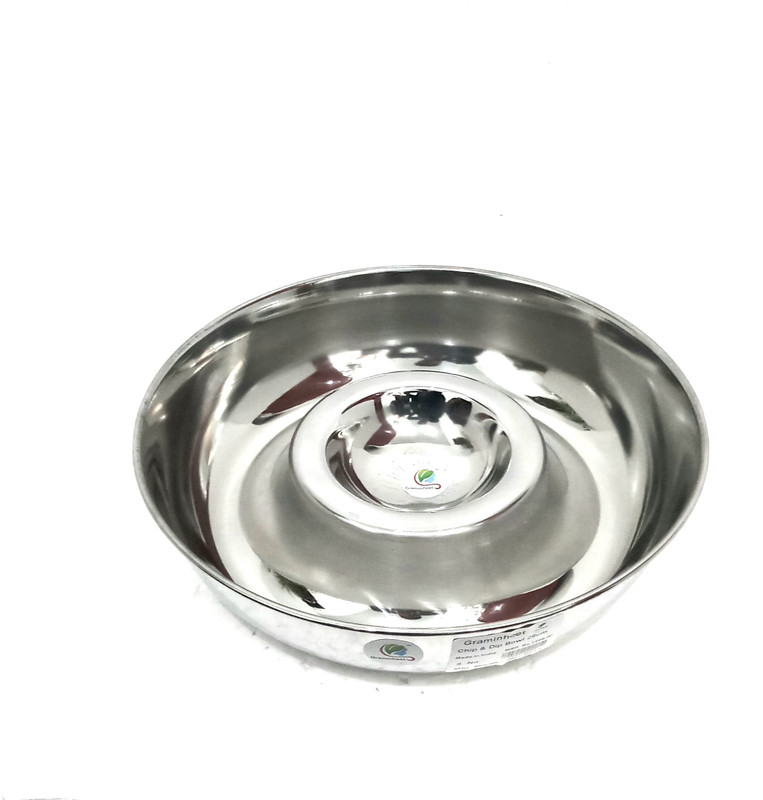 graminheet Steel Dip and Chip Bowl 28 cm Tray