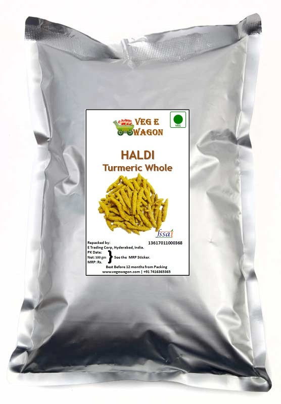 Veg E Wagon Haldi (Turmeric) Whole 100 gm(100 g)