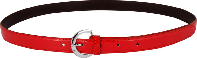 j jareen Girls Red Texas Leatherite Belt