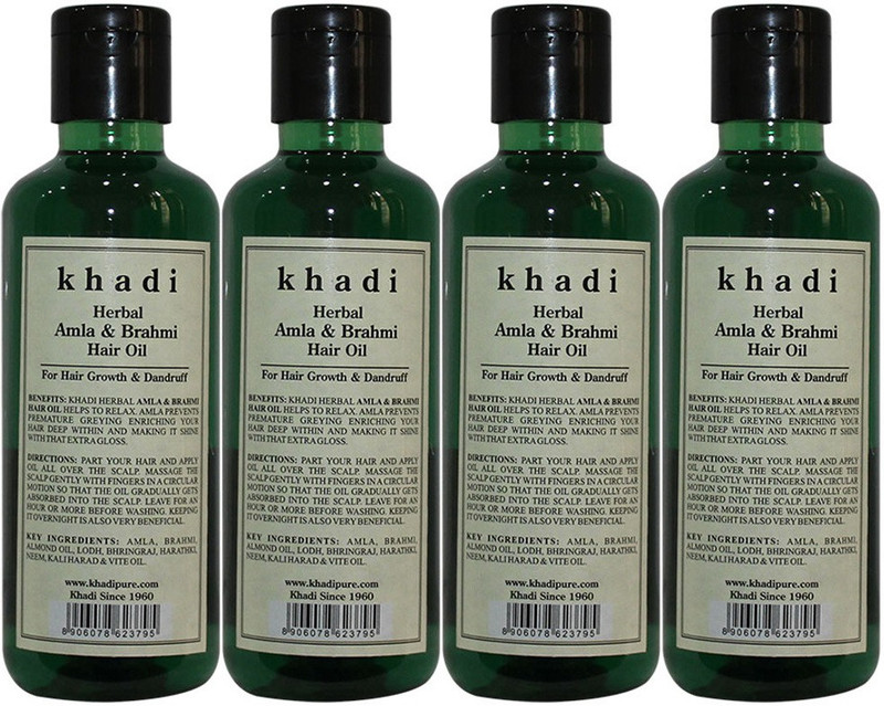 Khadi Herbal Amla & Brahmi Hair Oil(840 ml)