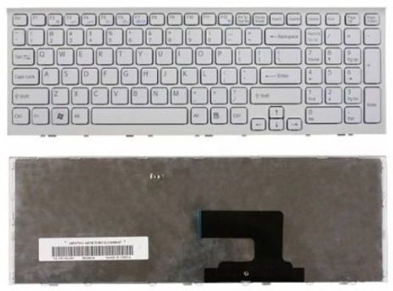 Regatech VPC-EA1 VPCEA1 Series White Laptop Keyboard Replacement Key