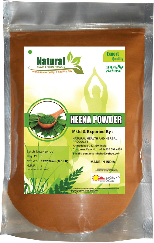 natural health and herbal products Natural Henna (Burgundy) Powder(227 g)