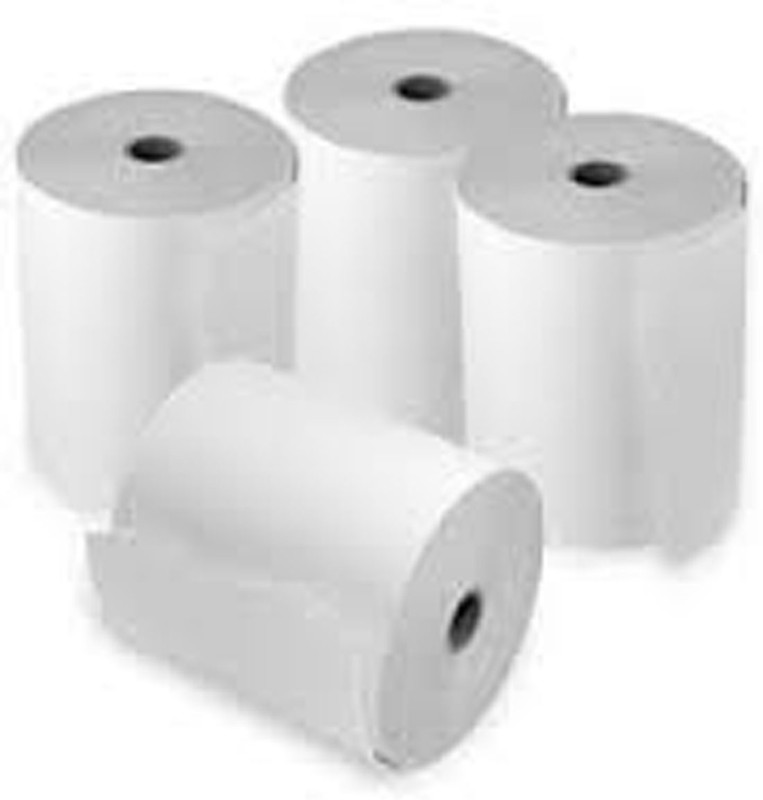 vardhaman paper products 79 mm x 50mtrs pack of 24 roll 79mm x 50mtrs Paper Roll(Set of 24, White)