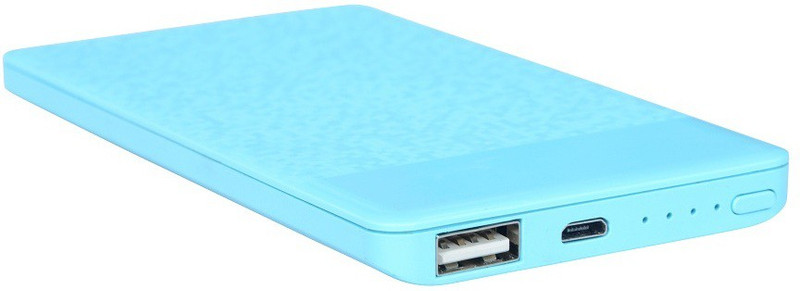omnitex 6000 mAh Power Bank (S1, PORTABLE BATTERY CHARGER)(Blue, Lithium Polymer)
