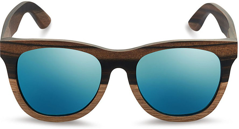 Caprio Retro Square Sunglasses(Blue) Caprio Retro Square Sunglasses(Blue)