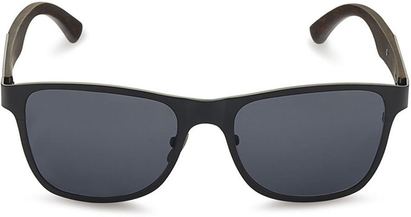 Rohit Bal Retro Square Sunglasses(Black) Rohit Bal Retro Square Sunglasses(Black)