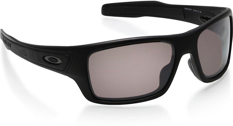 Oakley TURBINE XS Rectangular Sunglass(Silver)