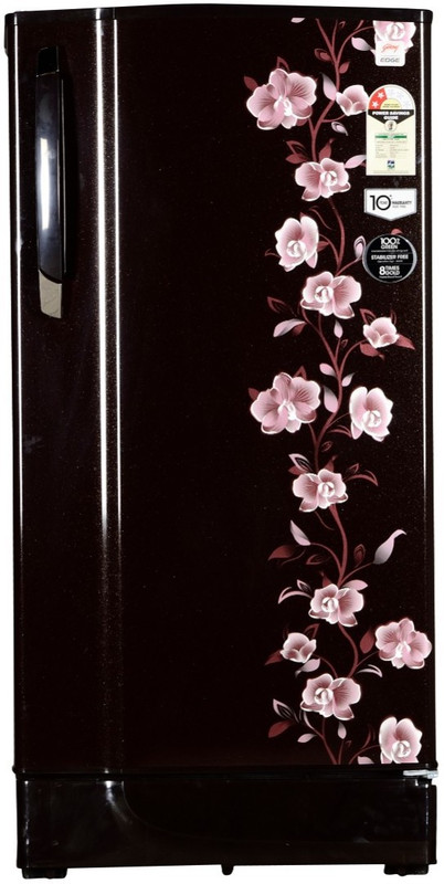 Godrej 185 L Direct Cool Single Door 2 Star Refrigerator with Base Drawer(Neo Orchid Wine, RD EDGE 185 CT 2.2)
